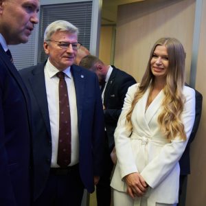 Spotkanie z Prezydentem RP na UW. Fot. Mirosław Kaźmierczak/UW