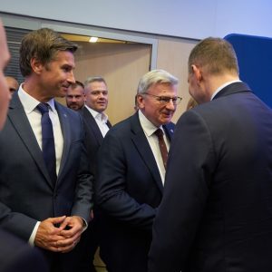 Spotkanie z Prezydentem RP na UW. Fot. Mirosław Kaźmierczak/UW