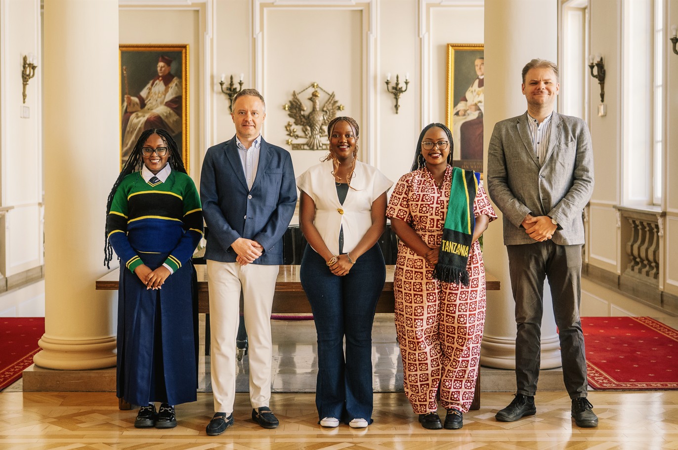 Studentki z Tanzanii z wizytą na UW