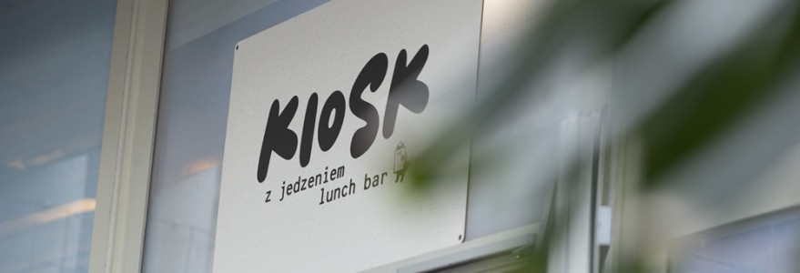 Kioski w BUW-ie. Fot. Ewelina Petryka Dziwir