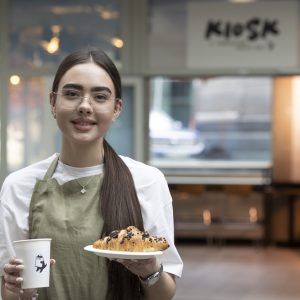 Kioski w BUW-ie. Fot. Ewelina Petryka Dziwir/UW