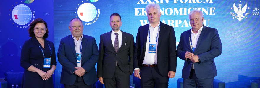 Panel o sposobach zatrzymywania młodych talentów. Fot. Mirosław Kaźmierczak/UW