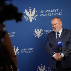 Otwarcie budynku Wydziału Psychologii UW na Ochocie. Śniadanie prasowe Fot. M. Kaźmierczak/UW