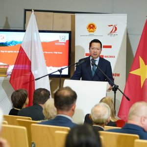 Konferencja o polsko-wietnamskiej współpracy na UW. Fot. Mirosław Kaźmierczak/UW