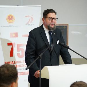 Konferencja o polsko-wietnamskiej współpracy na UW. Fot. Mirosław Kaźmierczak/UW