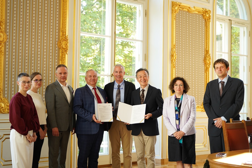 Spotkanie z delegacją z Uniwersytetu Musashi