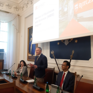 Wizyta amerykańskiej delegacji na UW. Źródło: Biuro Prasowe UW