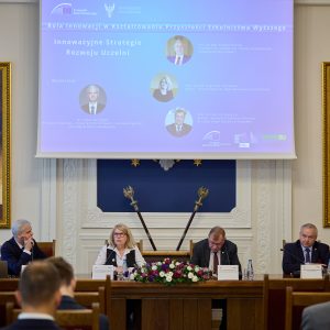 Konferencja o roli innowacji w kształtowaniu przyszłości szkolnictwa wyższego. Fot. Krystian Szczęsny/UW