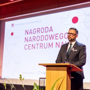 Gala wręczenia Nagrody NCN 2025. Fot. Łukasz Bera / Narodowe Centrum Nauki.