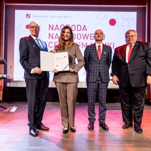 Gala wręczenia Nagrody NCN 2025. Fot. Łukasz Bera / Narodowe Centrum Nauki.