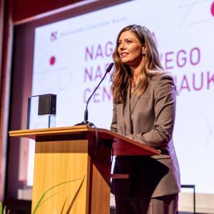 Gala wręczenia Nagrody NCN 2025. Fot. Łukasz Bera / Narodowe Centrum Nauki.
