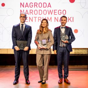 Gala wręczenia Nagrody NCN 2025. Fot. Łukasz Bera / Narodowe Centrum Nauki.