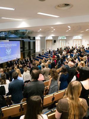 Inauguracja programu wdrożeniowego dla doktorantów UW. Fot. Kamil Leczkowski