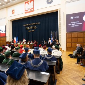 Inauguracja roku akademickiego 2025/2026 na UW. Fot. Mirosław Kaźmierczak/UW