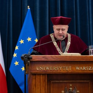 Inauguracja roku akademickiego 2025/2026 na UW. Fot. Mirosław Kaźmierczak/UW