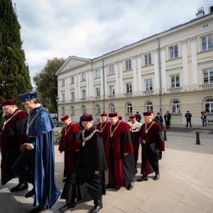 Inauguracja roku akademickiego 2025/2026 na UW. Fot. Mirosław Kaźmierczak/UW