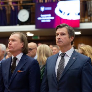 Inauguracja roku akademickiego 2025/2026 na UW. Fot. Mirosław Kaźmierczak/UW