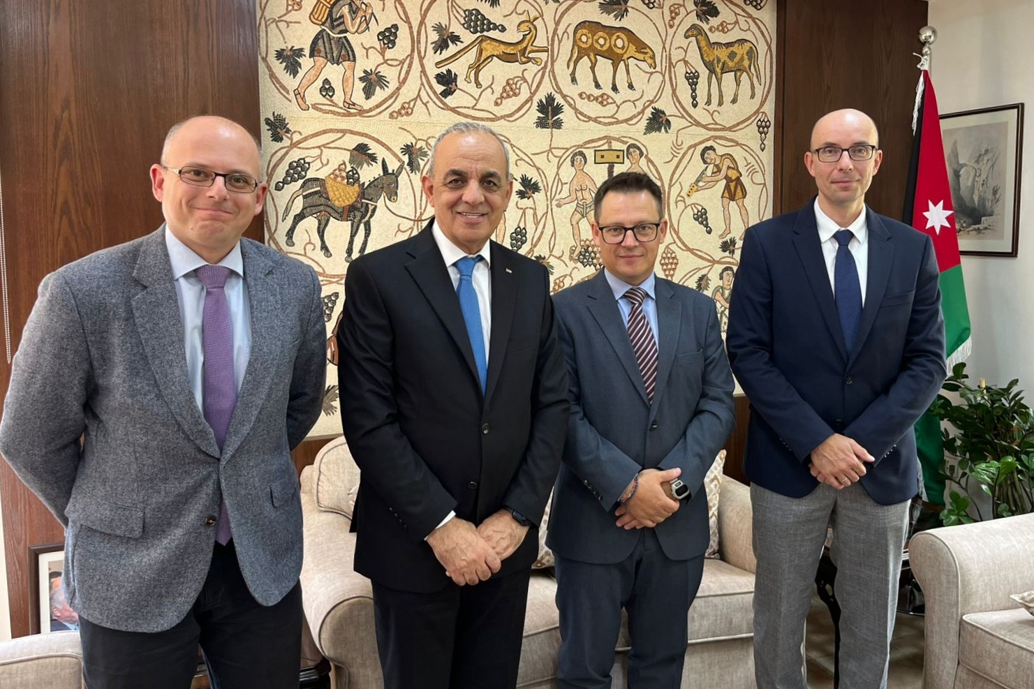 Przedstawiciele CAŚ UW z wizytą w Jordanii