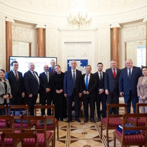 Inauguracja grantu ERC. Polsko-uzbecka umowa dotycząca powstania laboratorium. Fot. Mirosław Kaźmierczak/UW