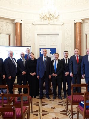 Inauguracja grantu ERC. Polsko-uzbecka umowa dotycząca powstania laboratorium. Fot. Mirosław Kaźmierczak/UW