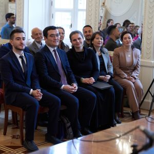 Inauguracja grantu ERC. Polsko-uzbecka umowa dotycząca powstania laboratorium. Fot. Mirosław Kaźmierczak/UW