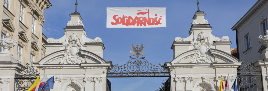 Obchody 45-lecia „Solidarności” na Uniwersytecie Warszawskim. Fot. Ewelina Petryka Dziwir/UW