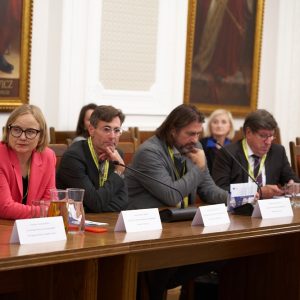 Spotkanie z przedstawicielami Badenii-Wirtembergii na UW. Fot. Mirosław Kaźmierczak/UW.