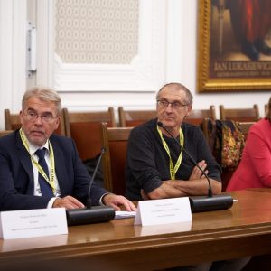 Spotkanie z przedstawicielami Badenii-Wirtembergii na UW. Fot. Mirosław Kaźmierczak/UW.