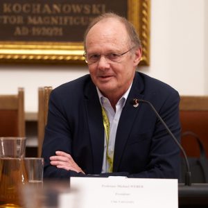 Spotkanie z przedstawicielami Badenii-Wirtembergii na UW. Fot. Mirosław Kaźmierczak/UW.