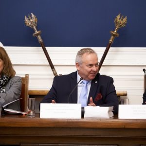 Spotkanie z przedstawicielami Badenii-Wirtembergii na UW. Fot. Mirosław Kaźmierczak/UW.