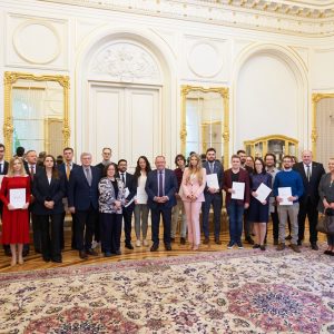 Stypendia dla wybitnych młodych naukowców 2025. Fot. Mirosław Kaźmierczak/UW