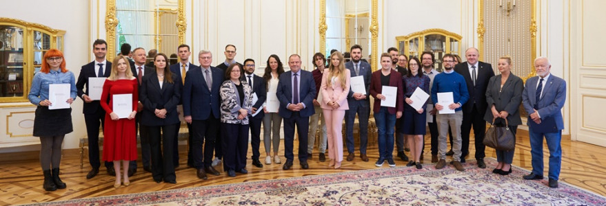Stypendia dla wybitnych młodych naukowców 2025. Fot. Mirosław Kaźmierczak/UW