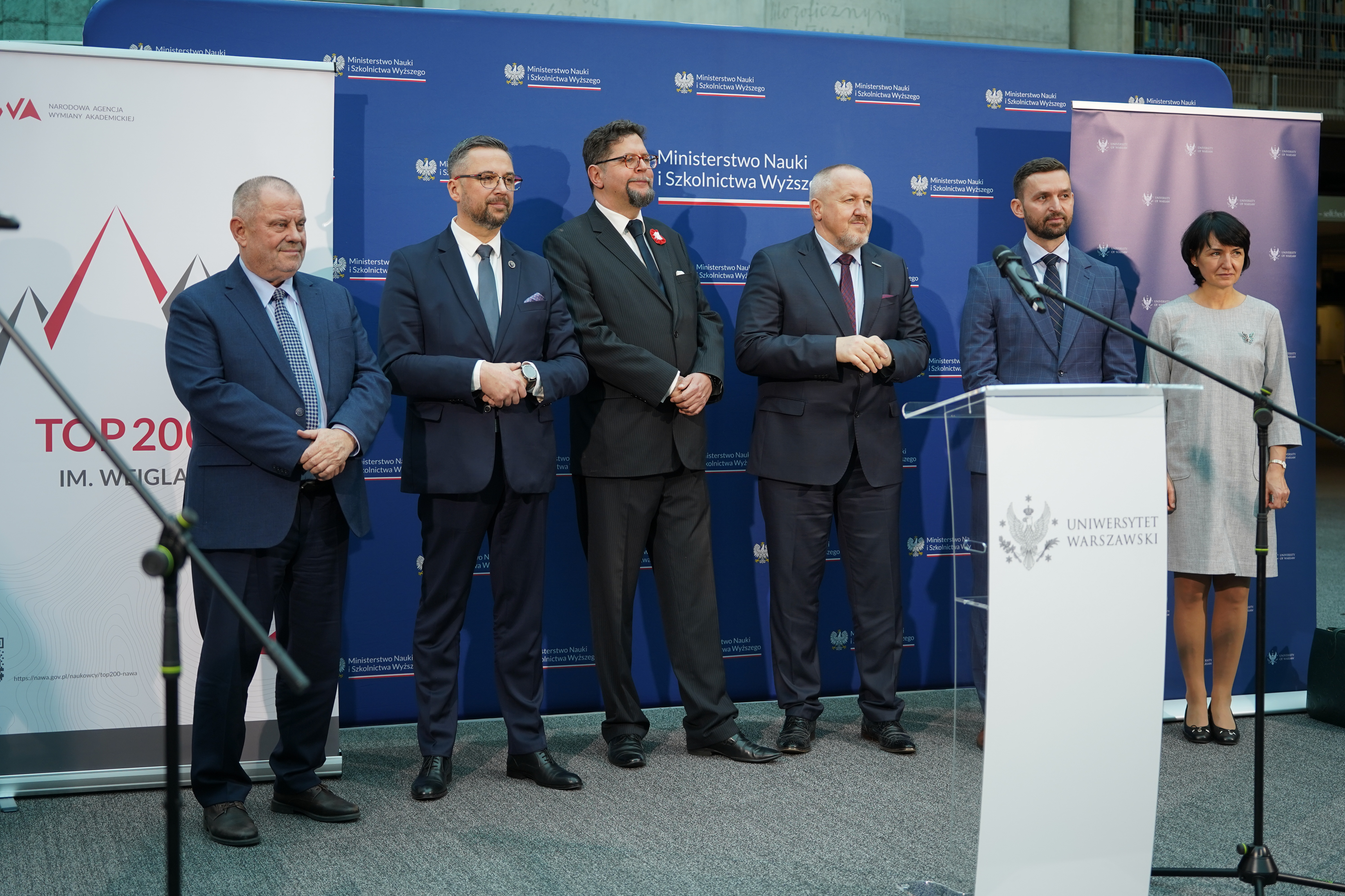 Na UW zainaugurowano program NAWA TOP200 im. Rudolfa Weigla