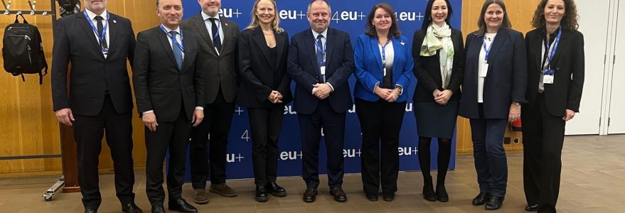 Rektorzy uczelni członkowskich 4EU+. Źródło: BMPB UW