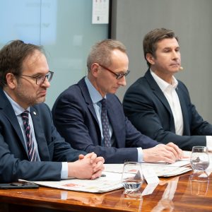 Debata w „Rzeczpospolitej”. Fot. Mirosław Kaźmierczak/UW