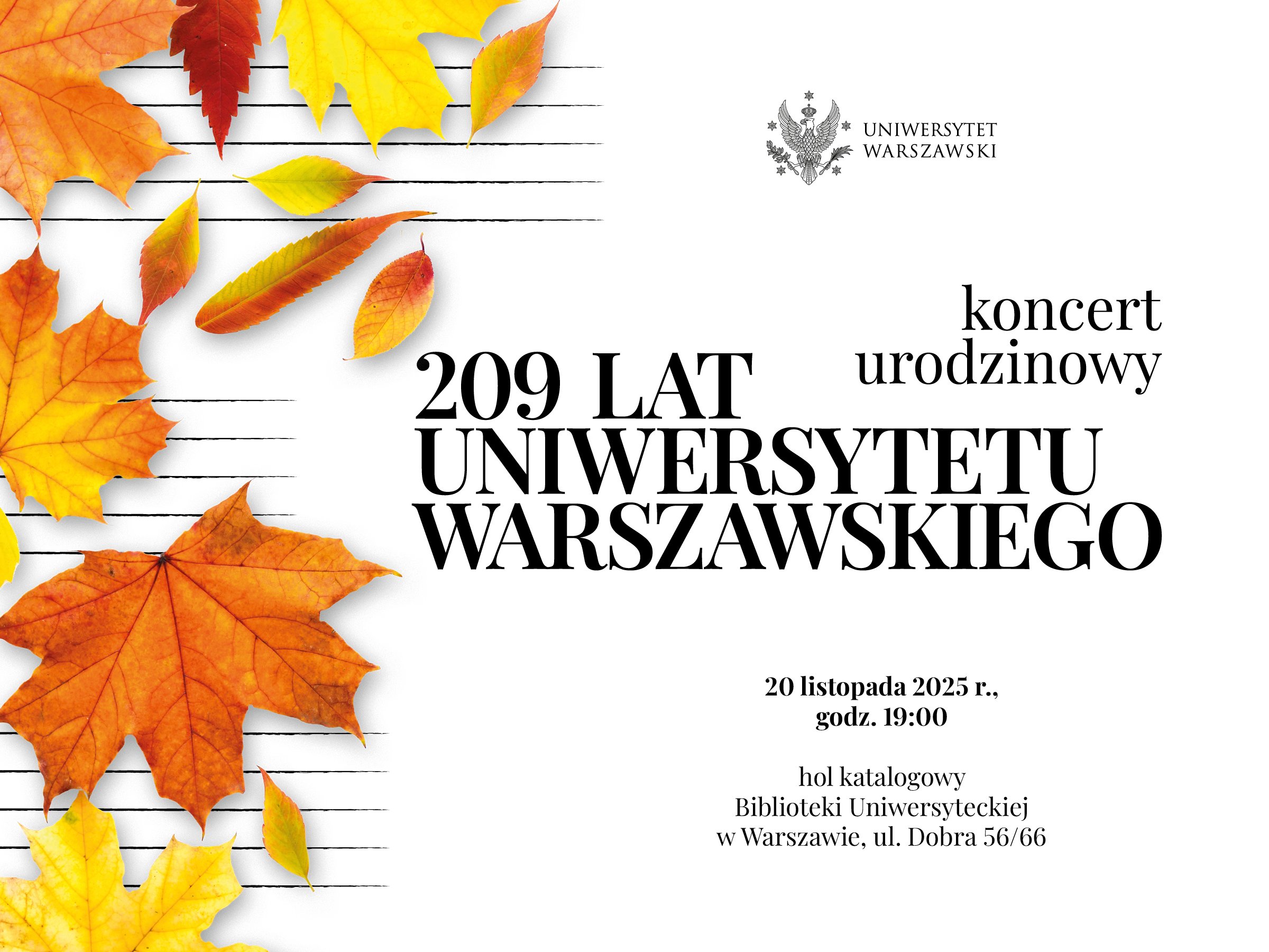 Koncert urodzinowy UW