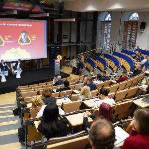 „Scamming Out! Summit – stop oszustwom w sieci”. Fot. Mirosław Kaźmierczak/UW