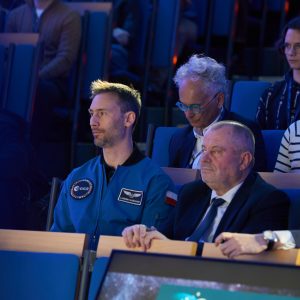 Finał trasy „IGNIS” z dr. inż. Sławoszem Uznańskim-Wiśniewskim na UW. Fot. UW