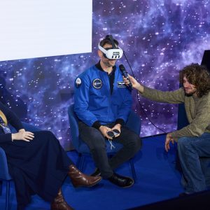 Finał trasy „IGNIS” z dr. inż. Sławoszem Uznańskim-Wiśniewskim na UW. Fot. UW