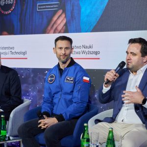 Finał trasy „IGNIS” z dr. inż. Sławoszem Uznańskim-Wiśniewskim na UW. Fot. UW