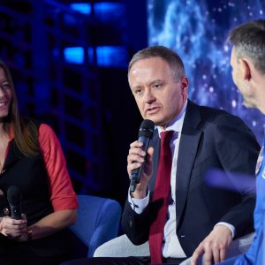 Finał trasy „IGNIS” z dr. inż. Sławoszem Uznańskim-Wiśniewskim na UW. Fot. UW