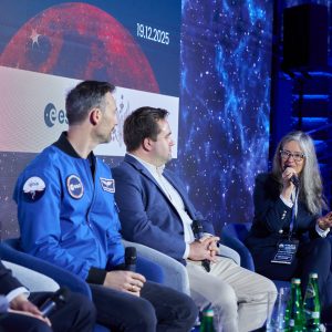 Finał trasy „IGNIS” z dr. inż. Sławoszem Uznańskim-Wiśniewskim na UW. Fot. UW