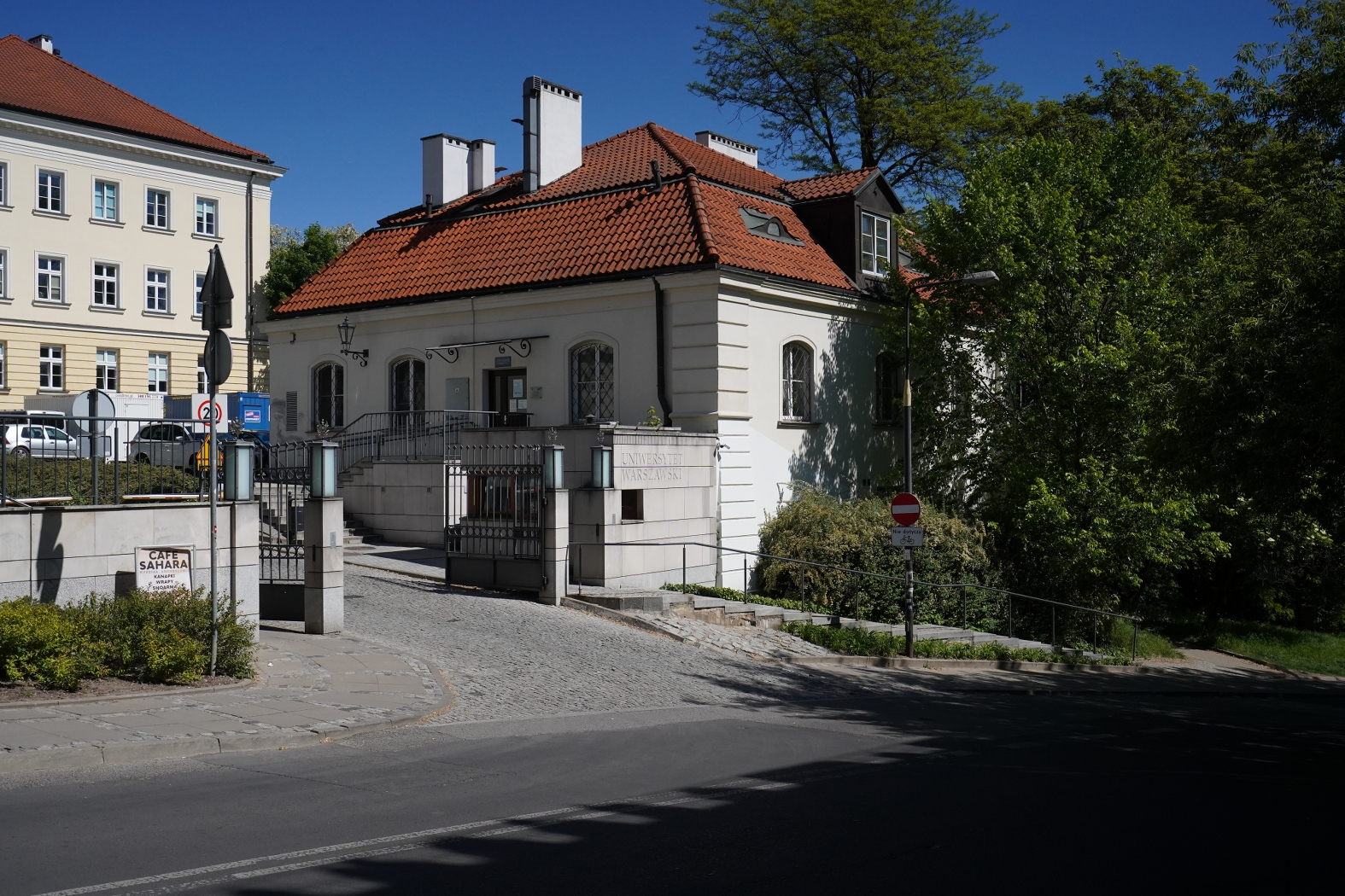 Dodatkowy kierunek wyjazdu z terenu UW