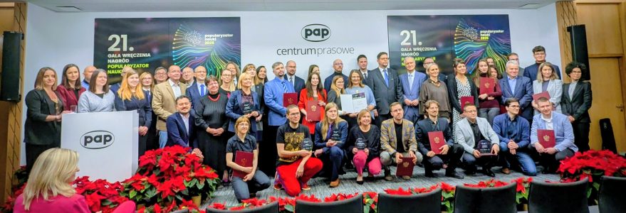 Wręczenie nagród Popularyzator Nauki. Fot. PAP