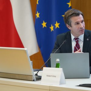 Konferencja Warsaw Dialogue for Democracy. Fot. M. Kaźmierczak/UW