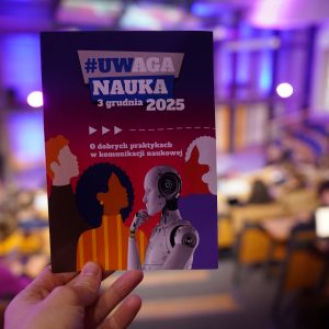 Inauguracja projektu „Nauka sprawdza” na UW. Fot. Mirosław Kaźmierczak/UW