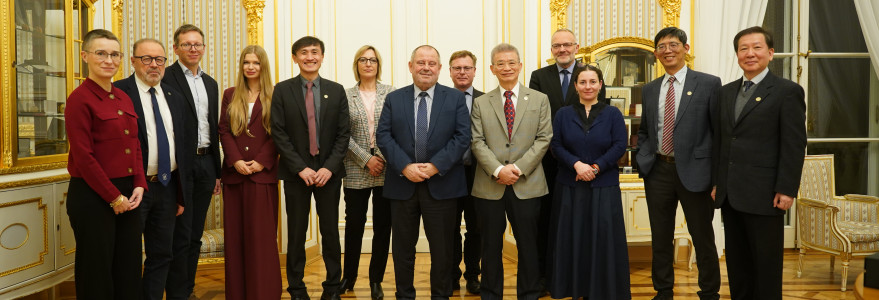 Spotkanie z National Taiwan Normal University. Fot. Mirosław Kaźmierczak/UW
