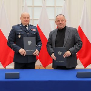 Porozumienie UW z Komendą Stołeczną Policji. Fot. UW