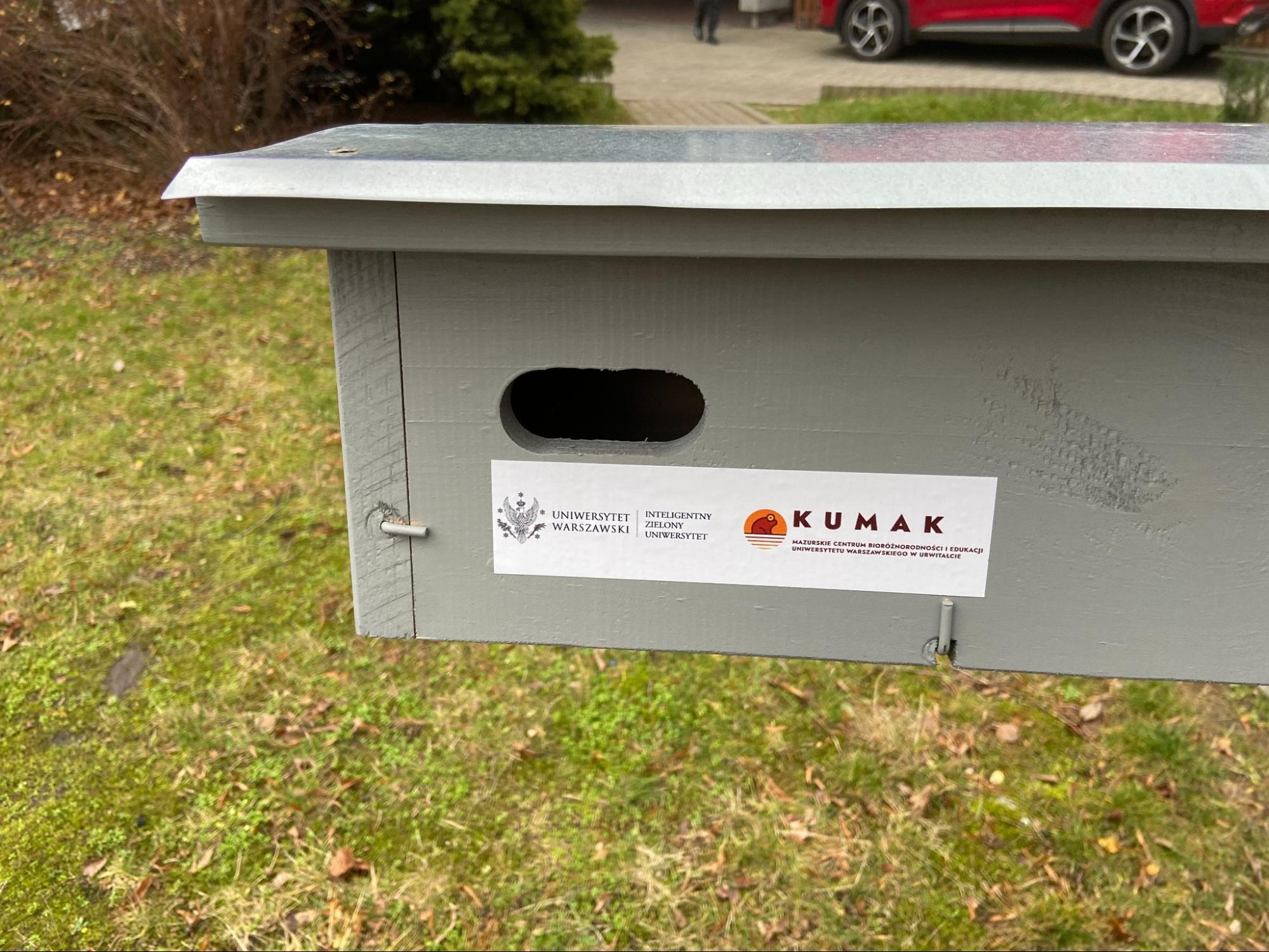 Budki lęgowe na budynkach UW