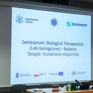 Leki biologiczne – terapia i kształcenie. Fot. M. Kaźmierczak/UW